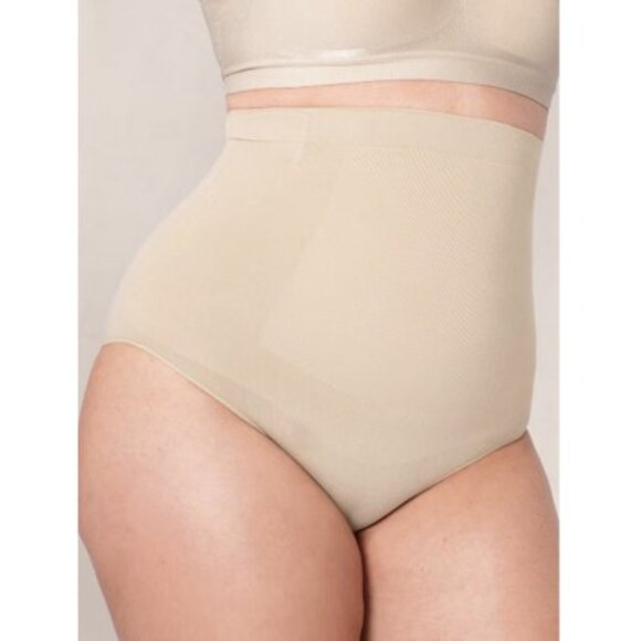Shapermint All Day Every Day High-Waisted Shaper Panty Beige Size XXXL 3XL NWT - Picture 1 of 9
